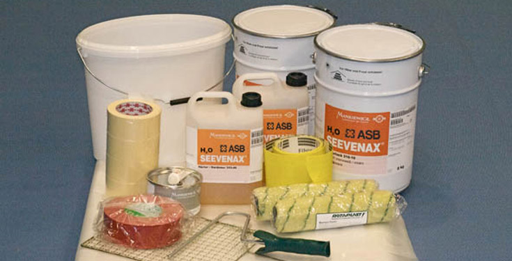 Wall Coating Seevenax (Special paint for wall coating)_Titel